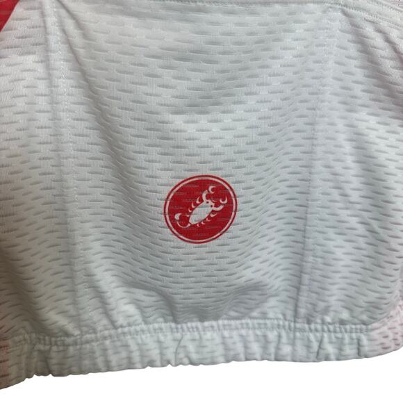 Castelli inGamba Men's Competizione Short Sleeve Red&White Jersey sz M NWT $ - Picture 3 of 7